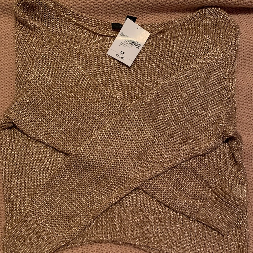 Rose gold Top